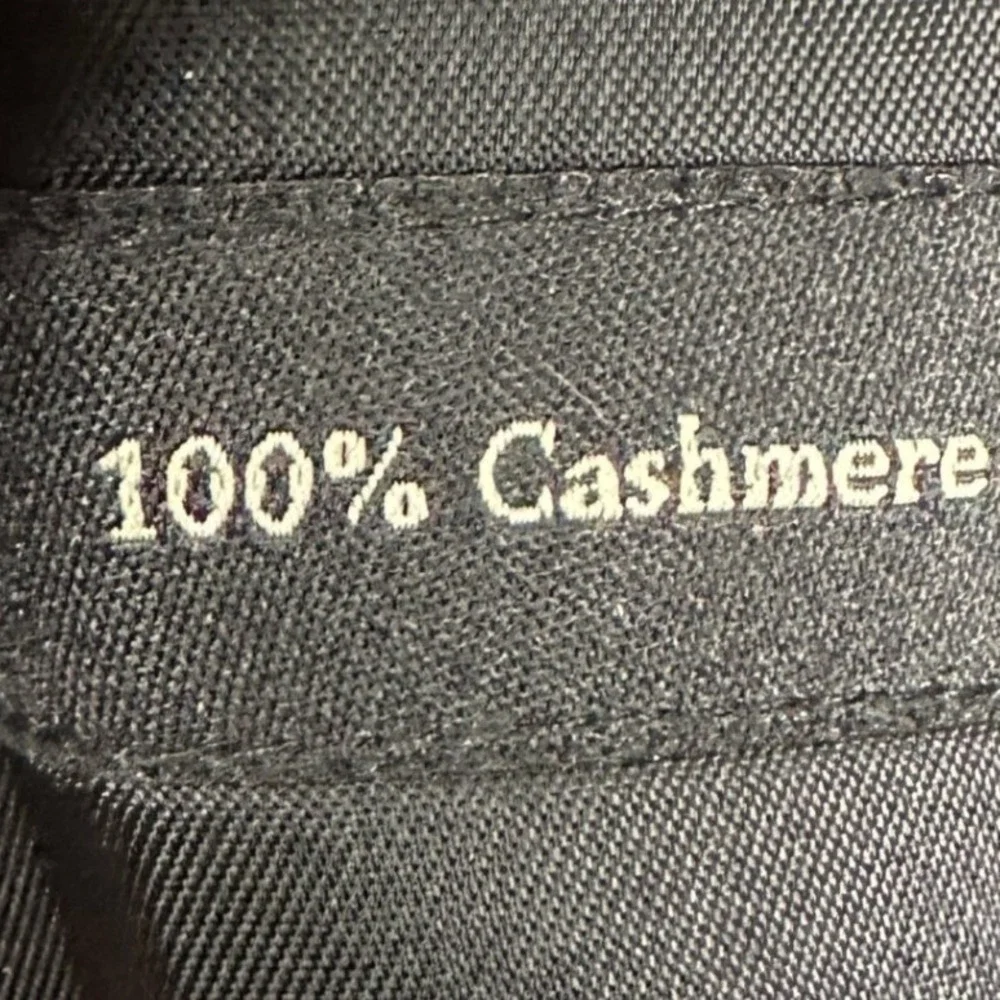 Joseph Lyman Blazer Mens 42L Blue Grey Check Sport Coat 100% Cashmere Formal